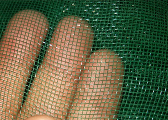 Green Window Mosquito Net 16x14 Plastic Wire Mesh For Window Screen